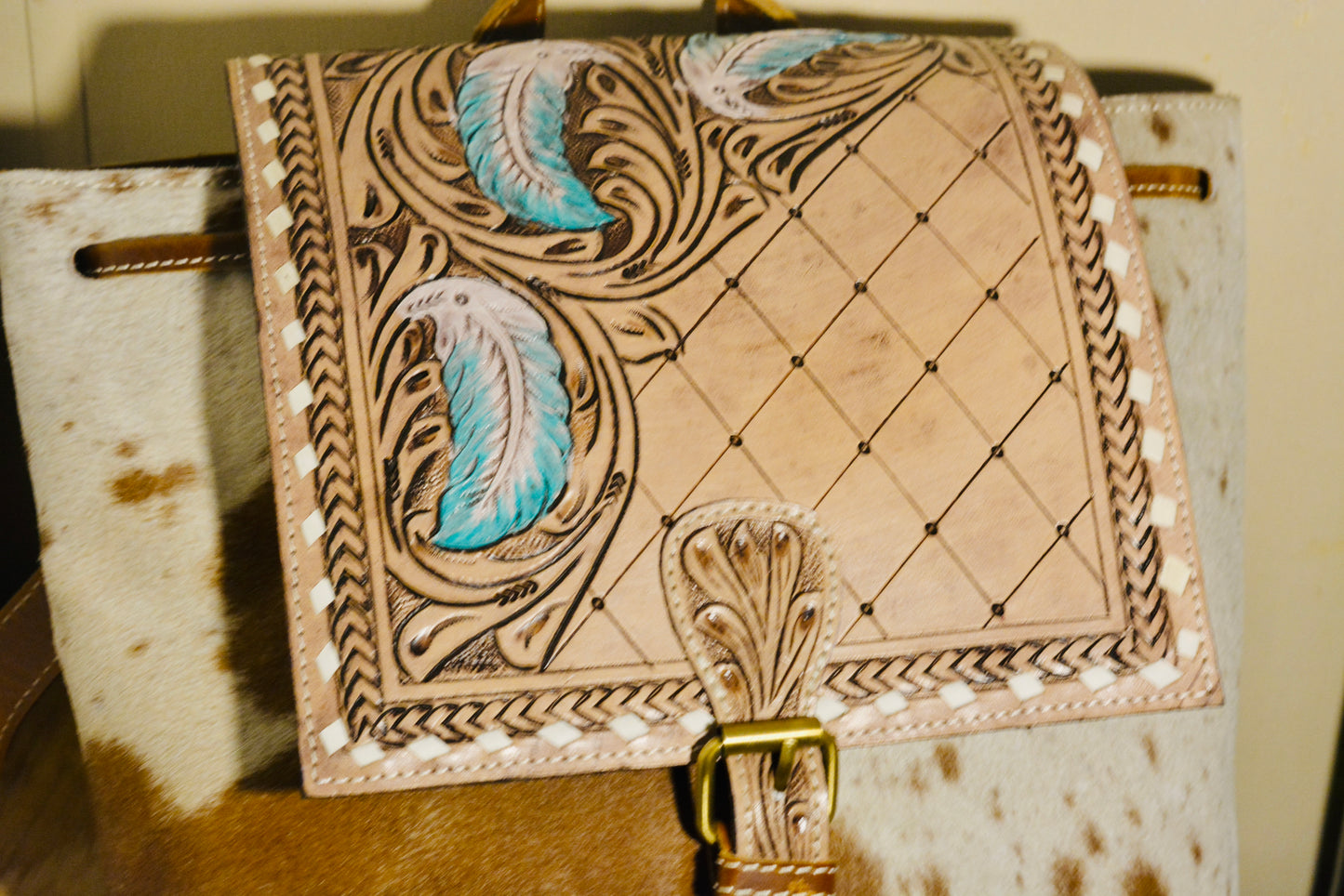 Feathered Elegance Backpack