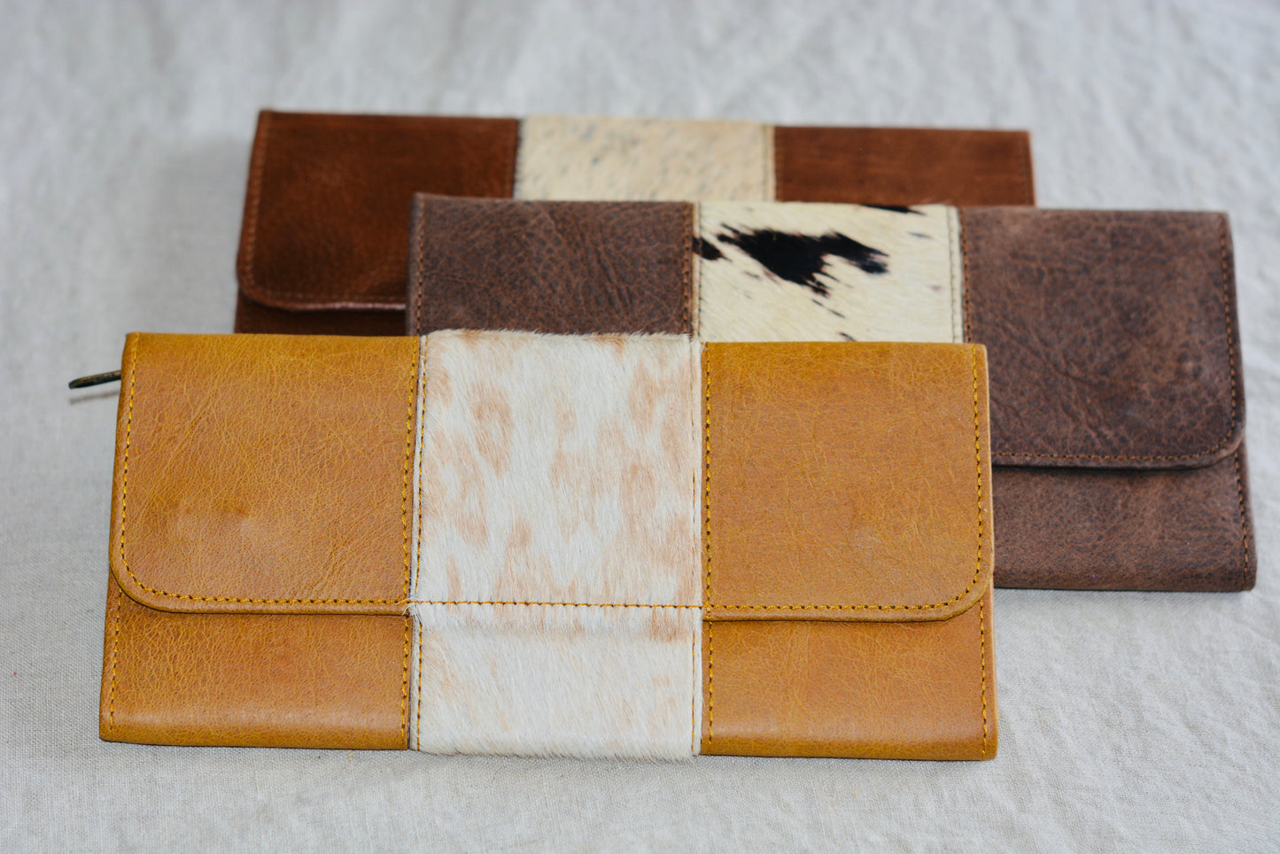Leather and hide wallet
