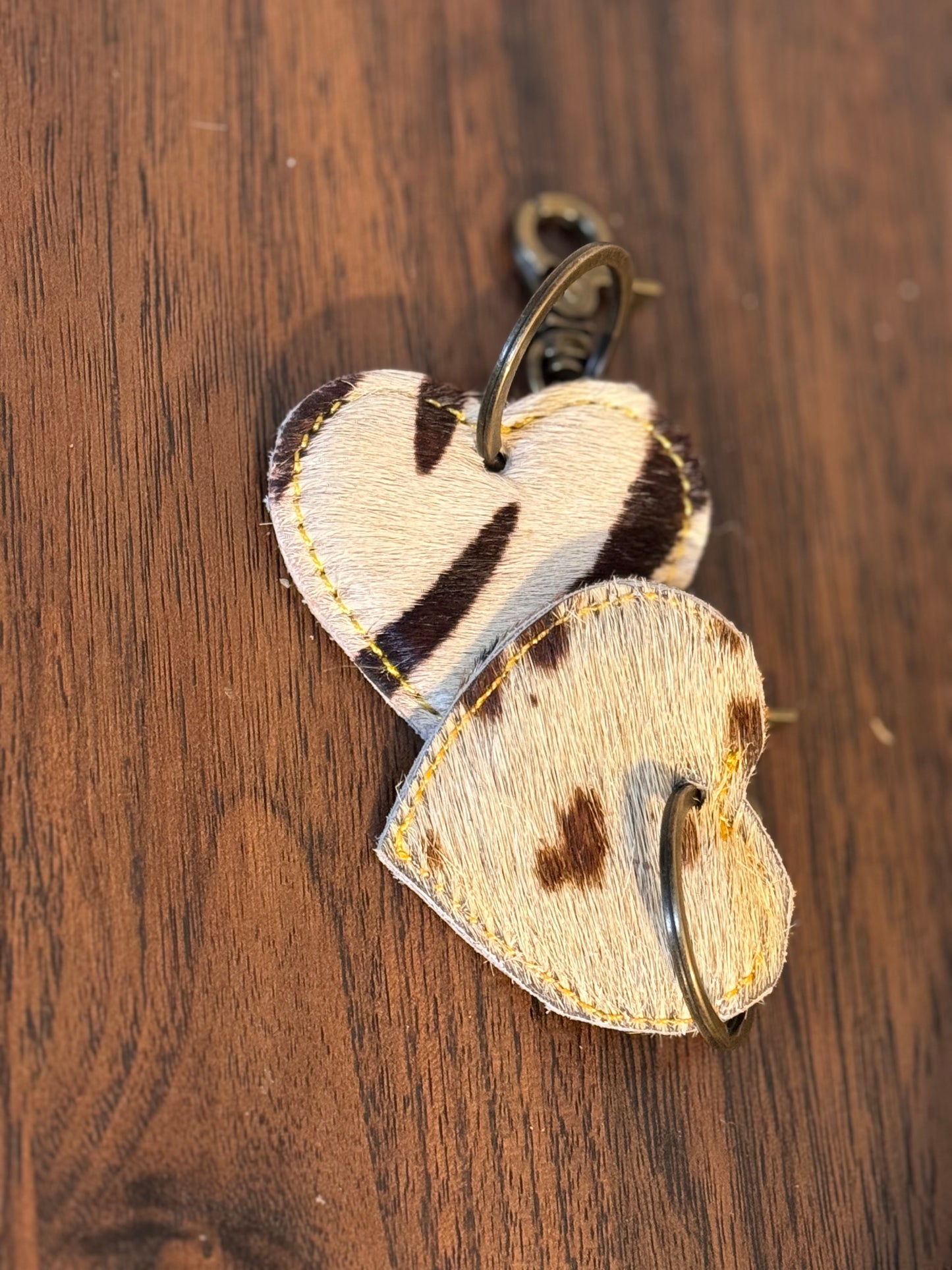 Assorted style Heart keychain