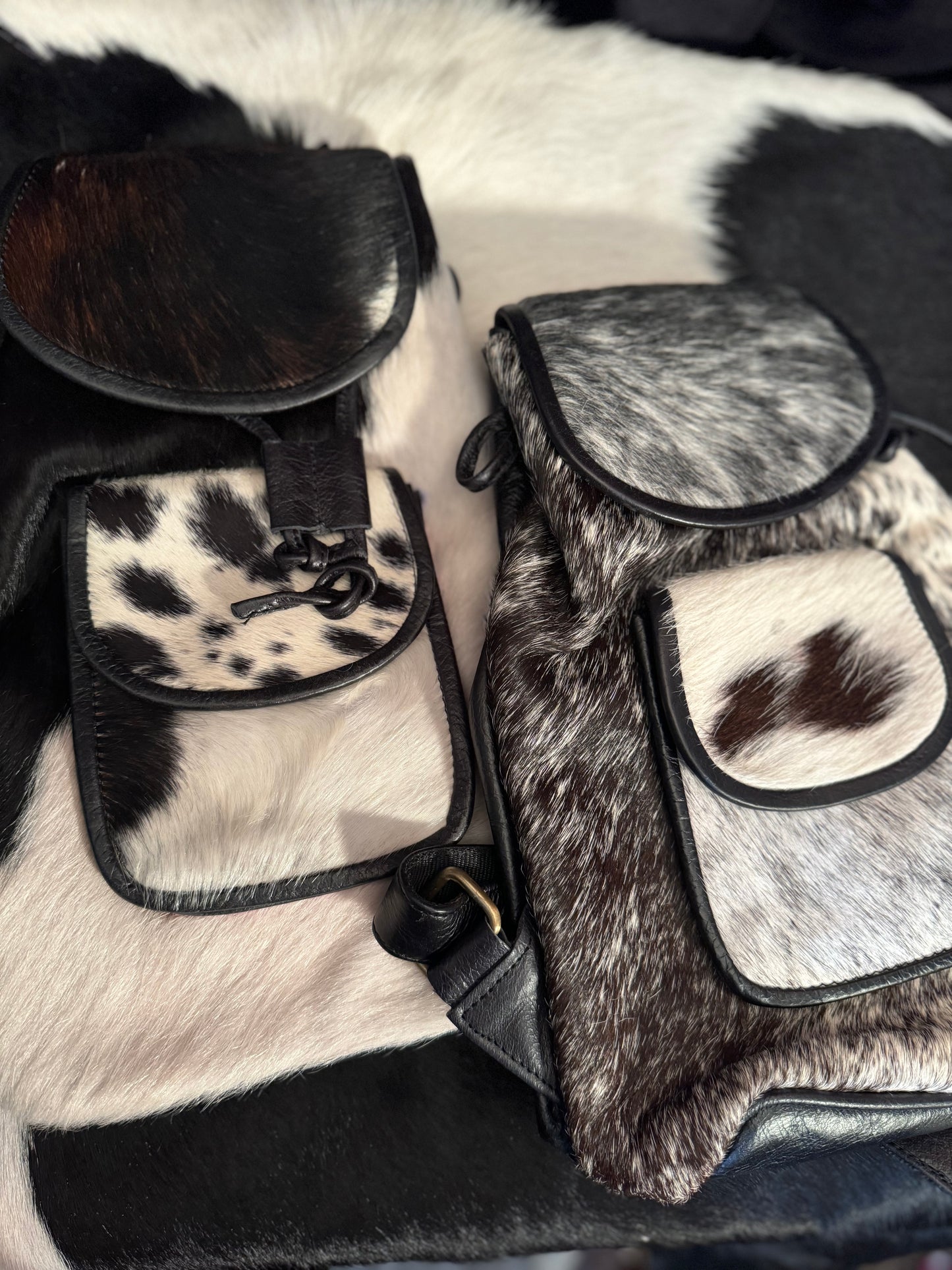 Small cowhide Cinch backpack