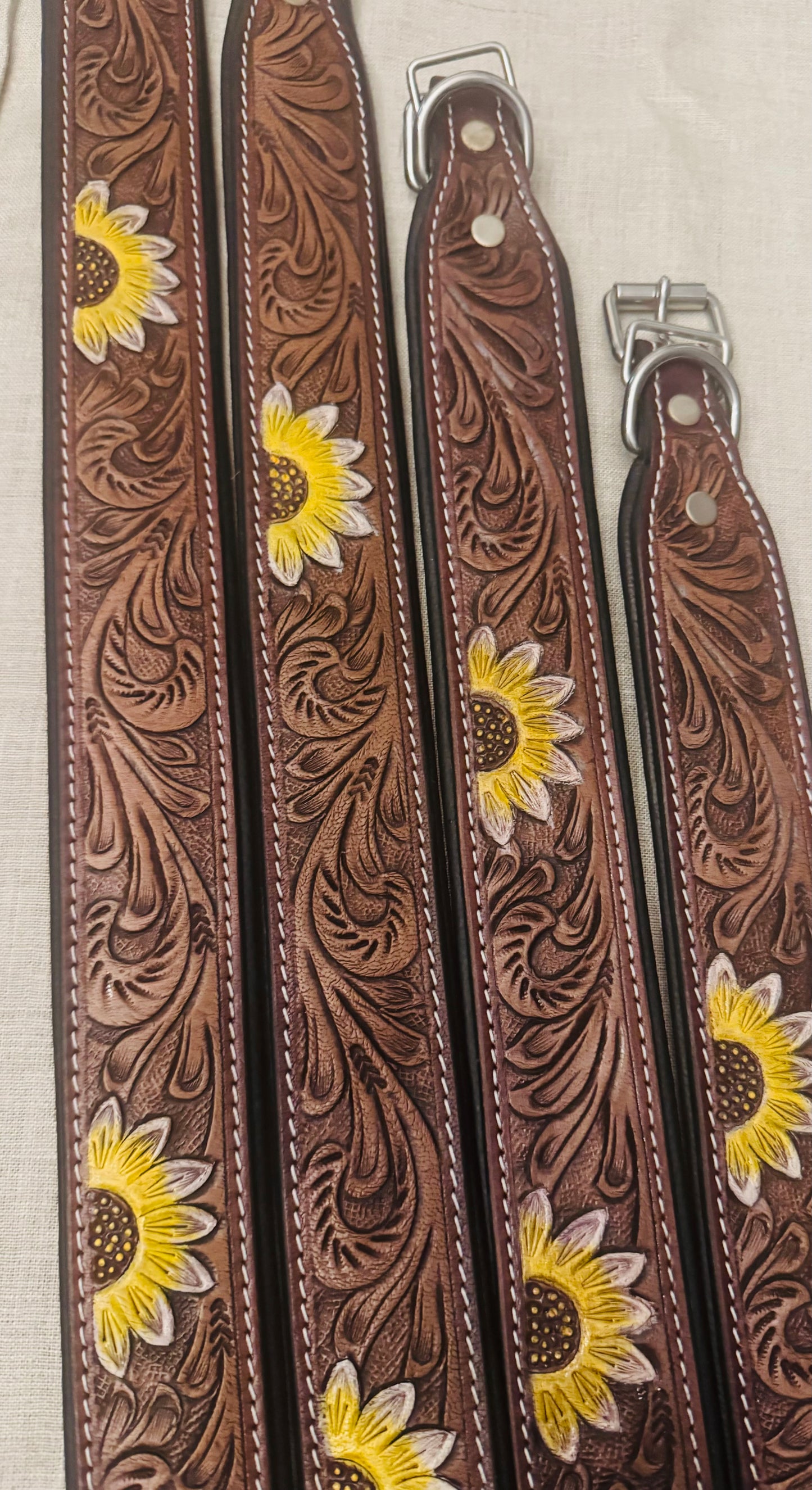 Pup collars sunflower