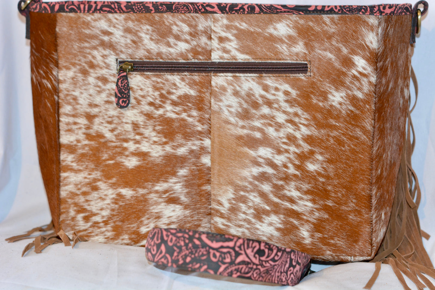 Large Cowhide messenger bag