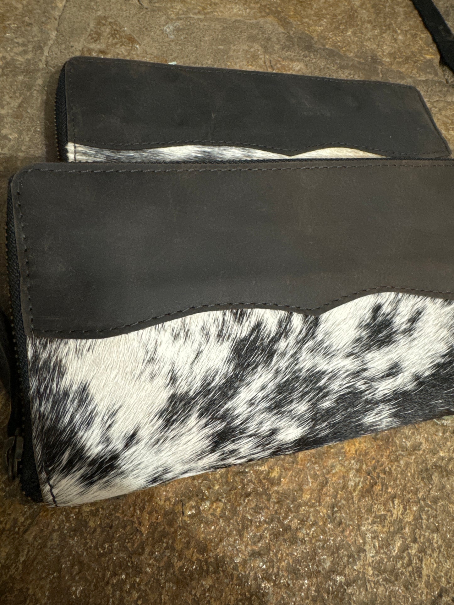 weathered hide wallet