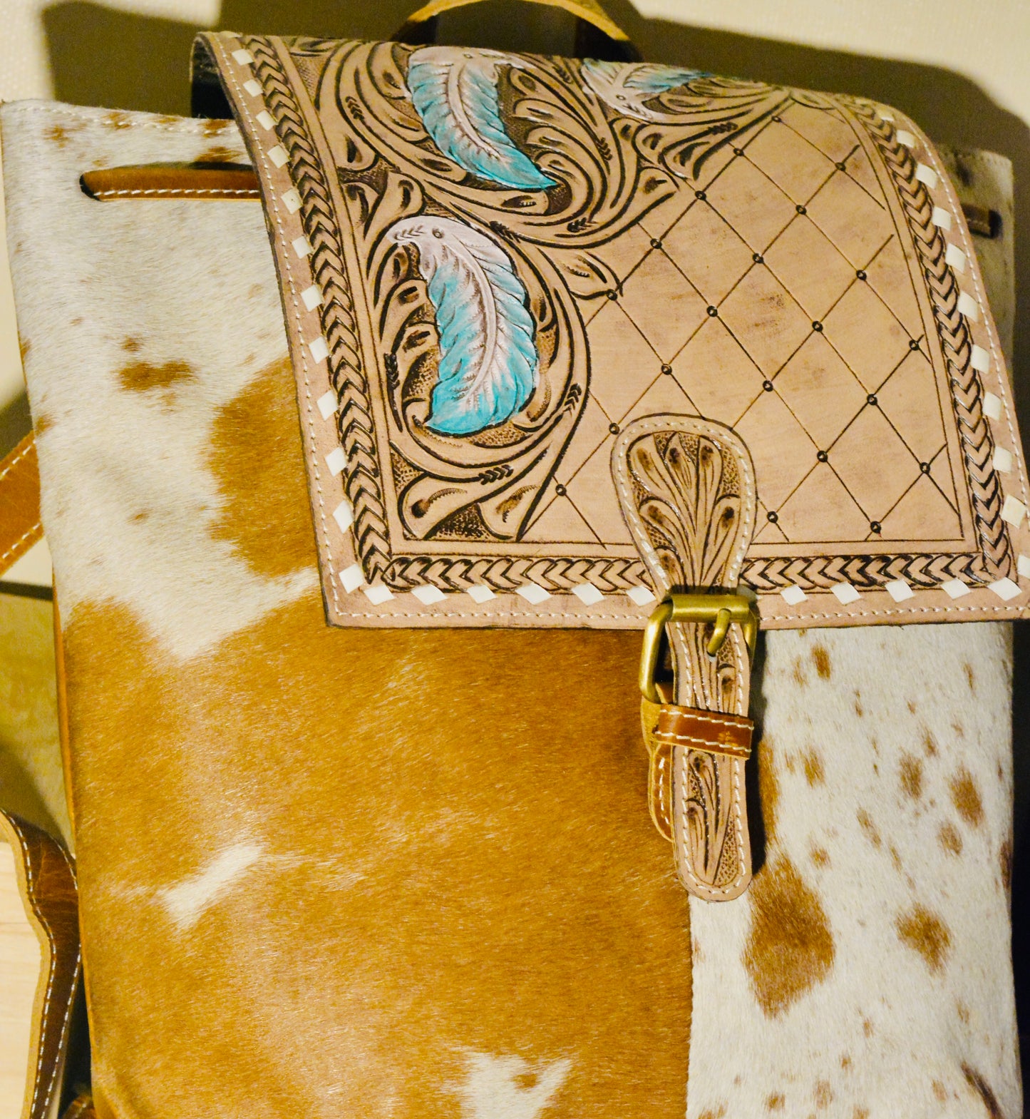 Feathered Elegance Backpack