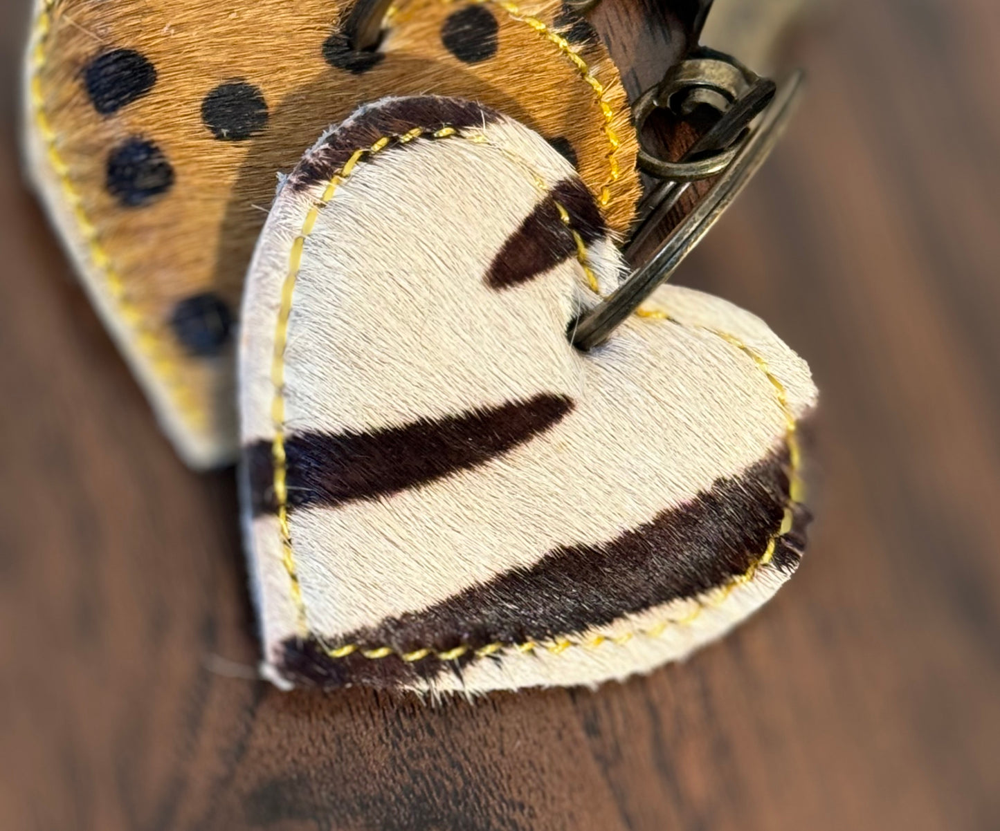 Assorted style Heart keychain