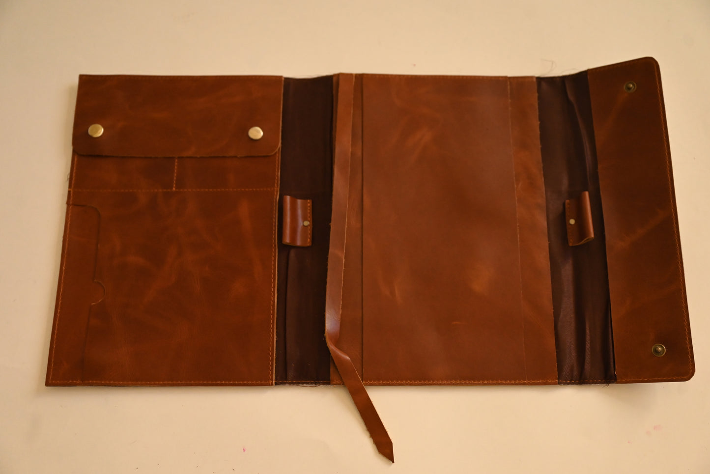 cowhide Journal cover