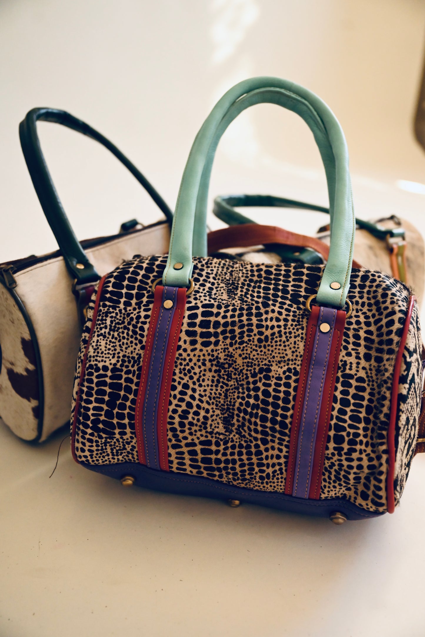 Payton’s luxe duffel