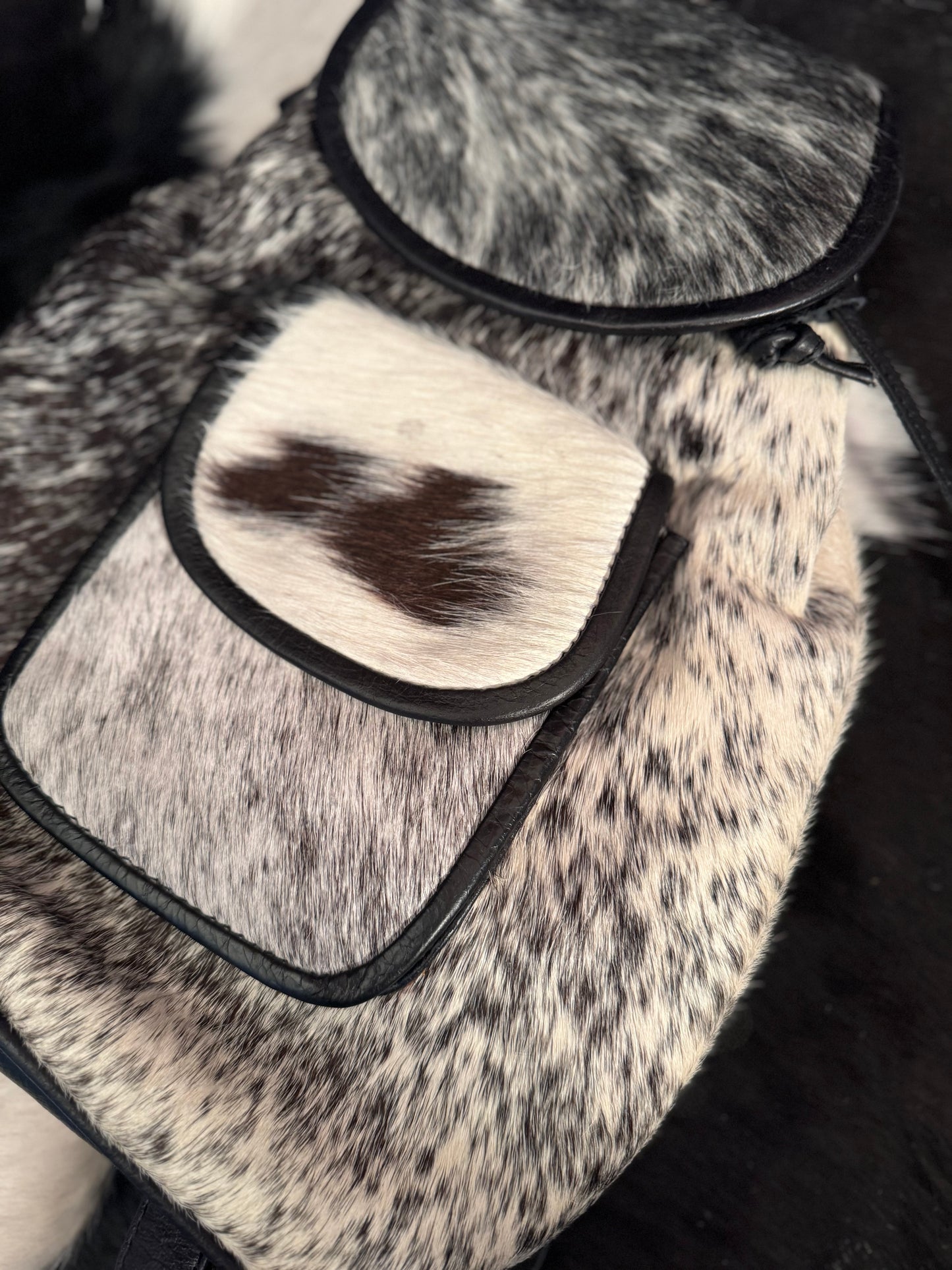 Small cowhide Cinch backpack