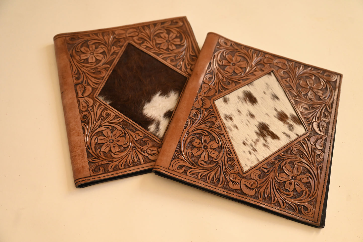 Tooled leather Portfolio