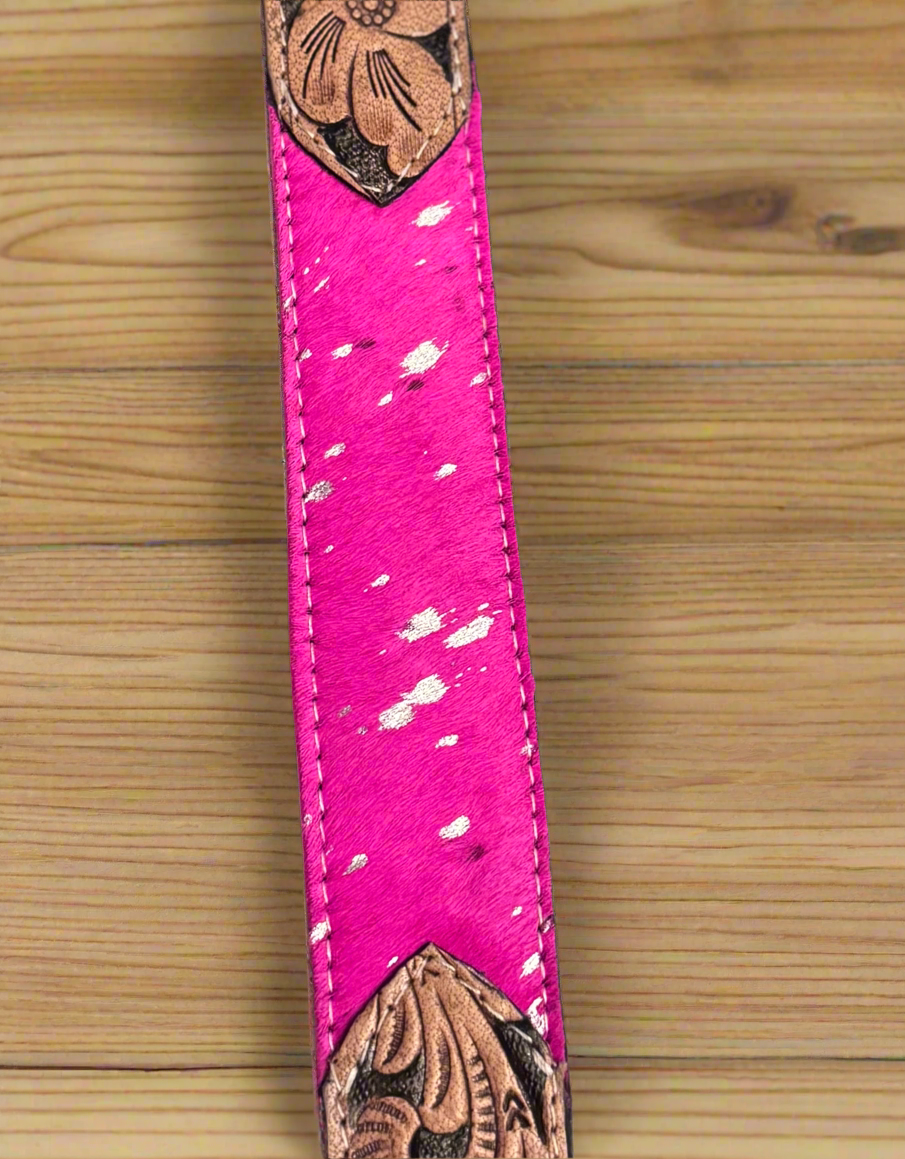 Pup collars with cowide