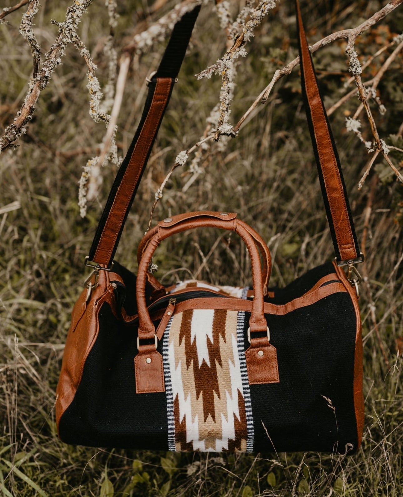Traveling soul - saddle blanket duffle