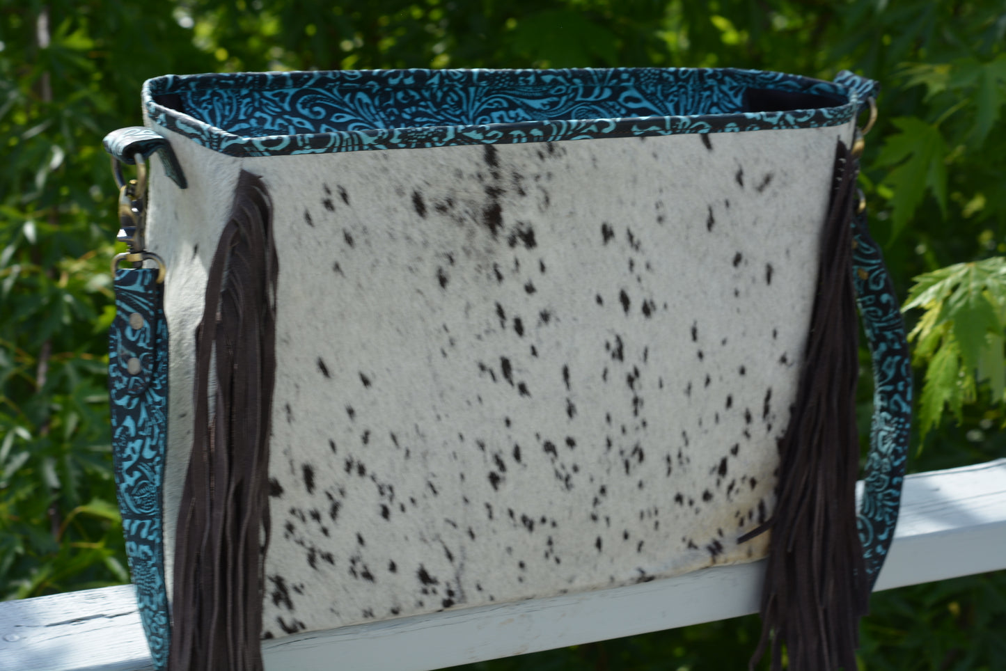 Large Cowhide messenger bag