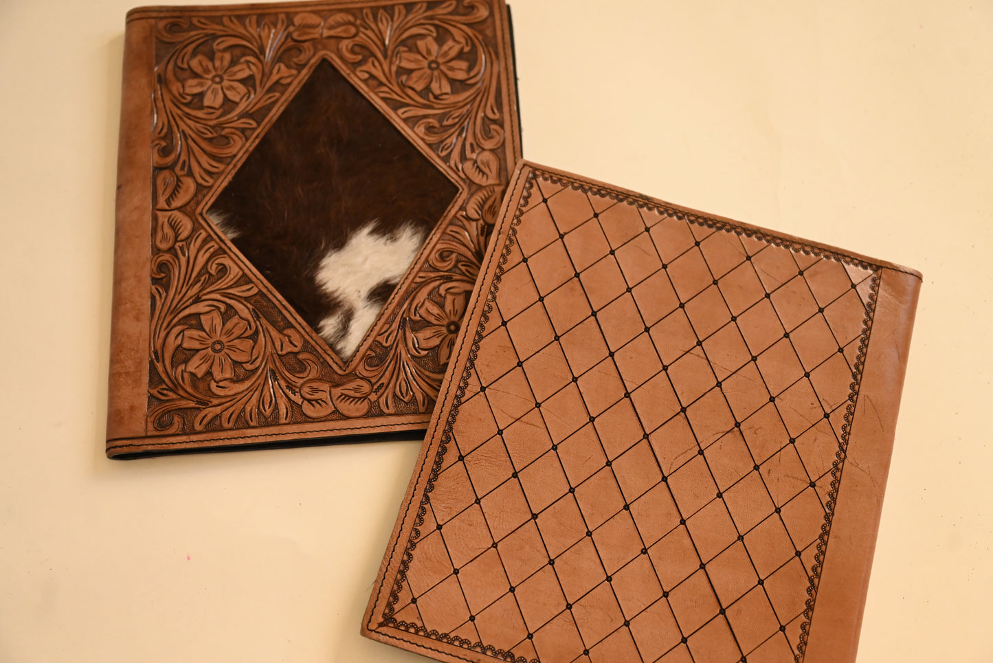 Tooled leather Portfolio