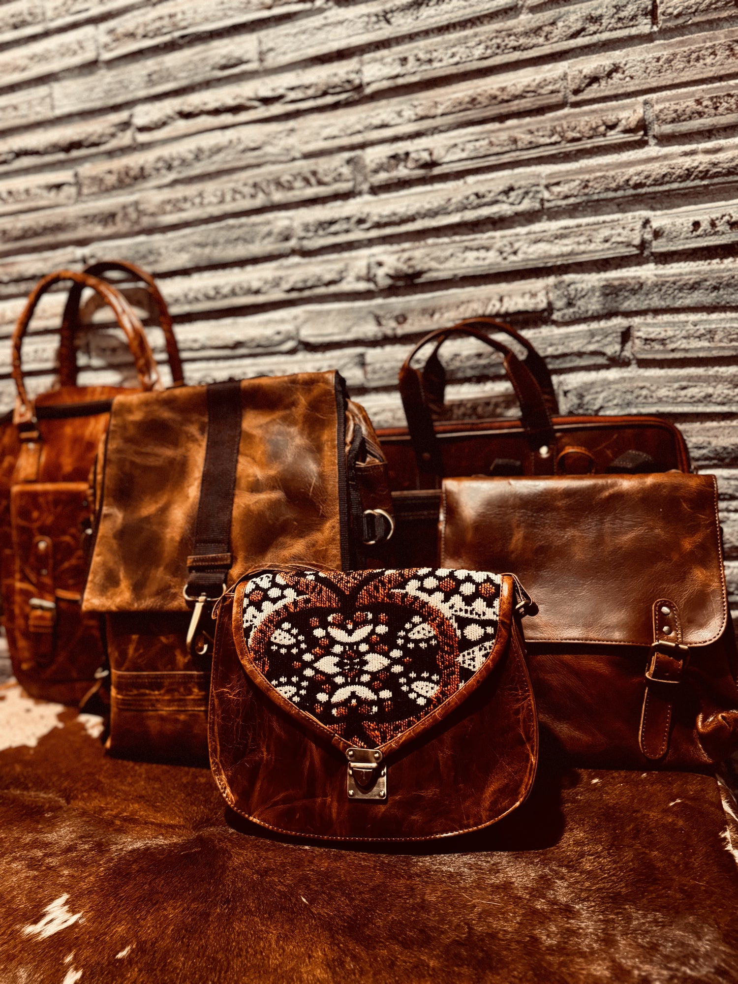 Rustic Luxe Leather- crunch leather